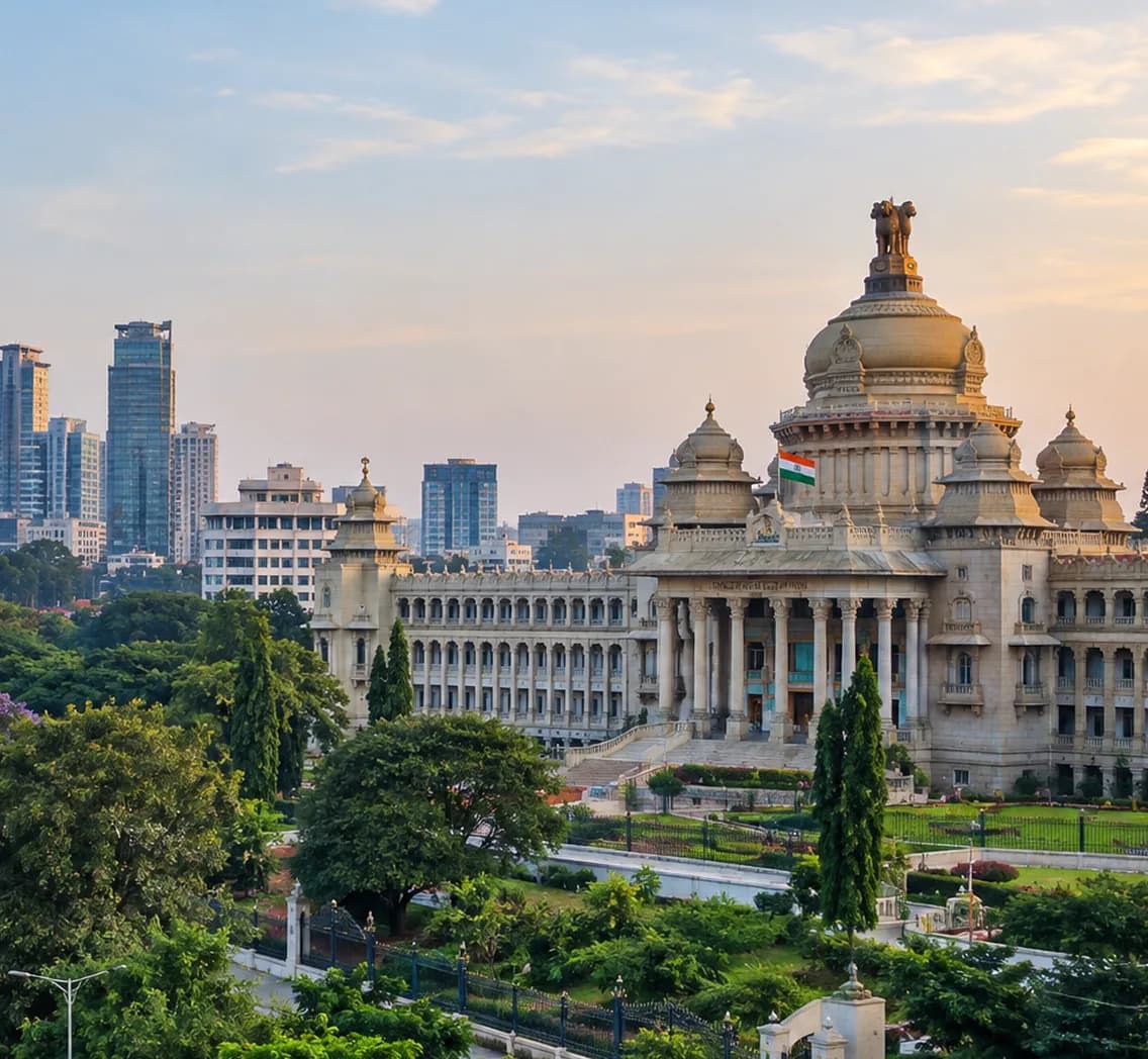 Bengaluru city view