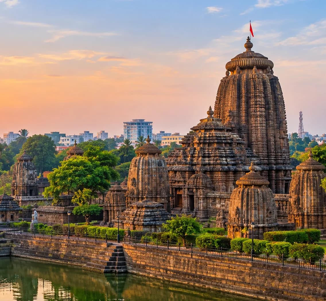 Bhubaneswar city view