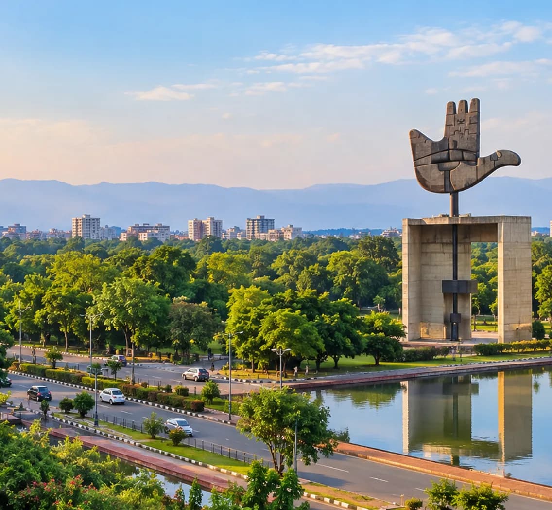 Chandigarh city view