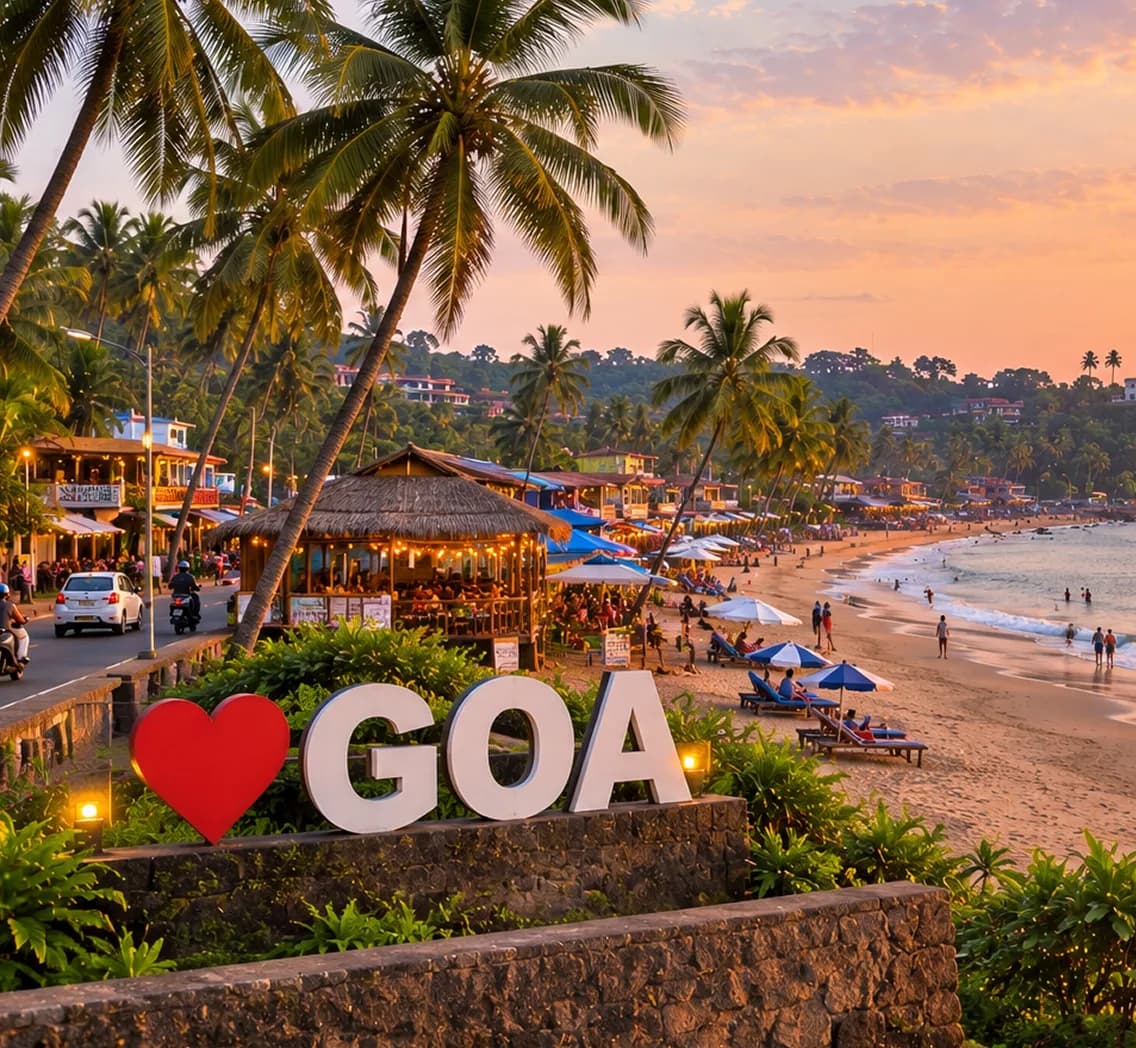 Goa city view