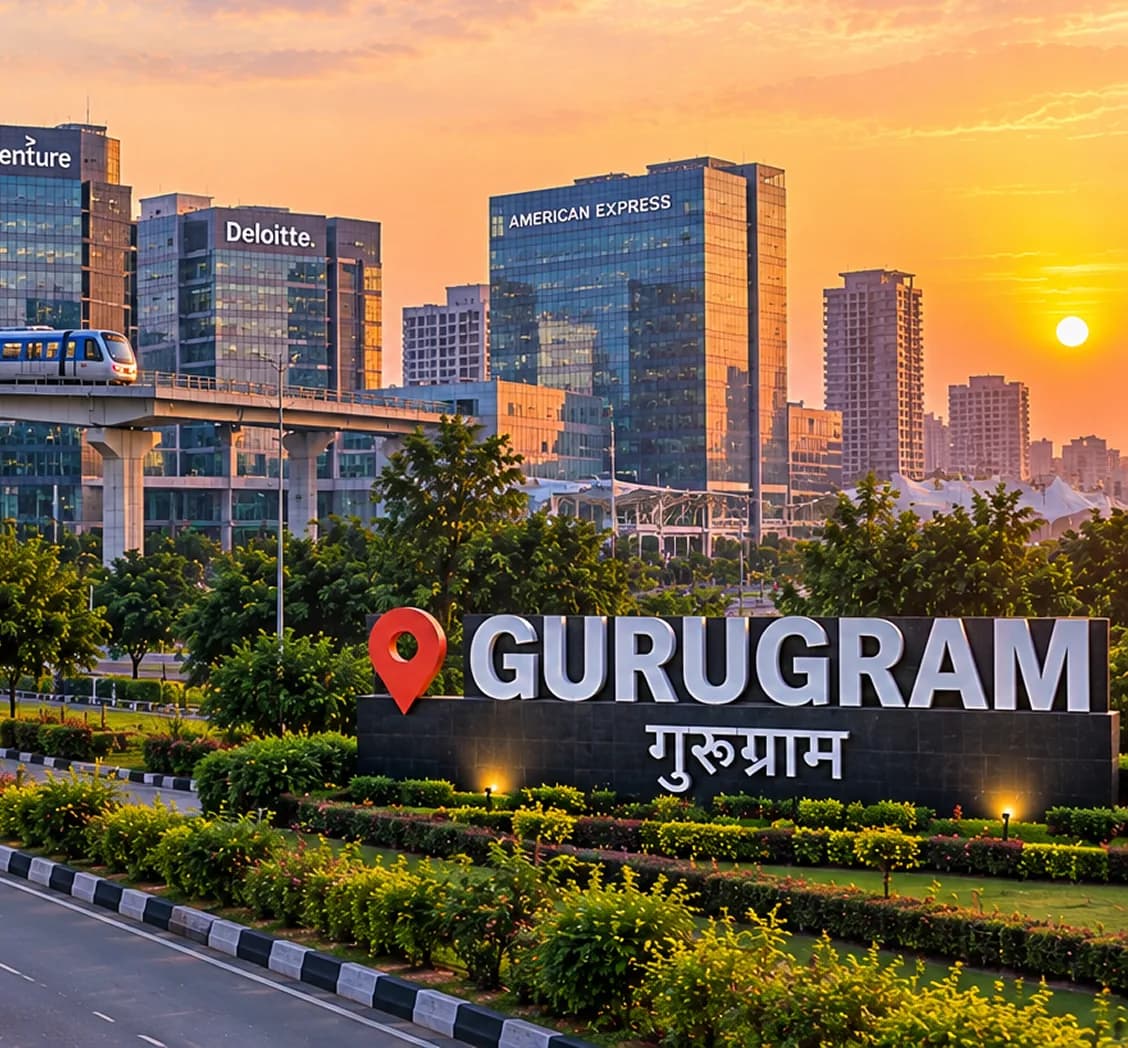 Gurugram city view