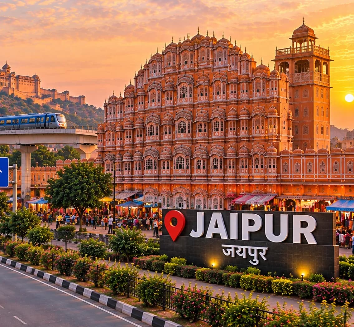 Jaipur city view