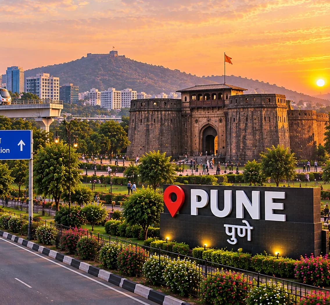 Pune city view