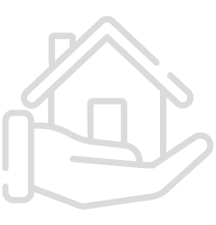 House with hand image